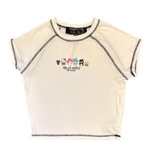 Hello Kitty & Forever 21 Sanrio Crop Top T-shirt Kitty & Friends, Sz. Small, EUC